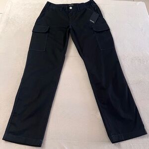 True Religion Men's  Size 30  Cargo Pants Black Straight  MSRP $159.00
